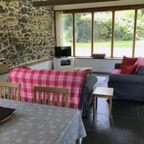 Barn from kitchen